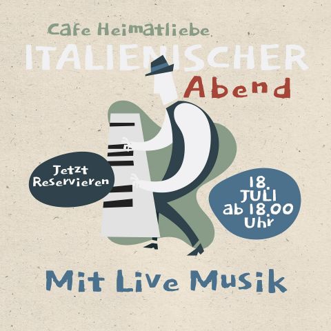 Italienischer Abend - Café Heimatliebe